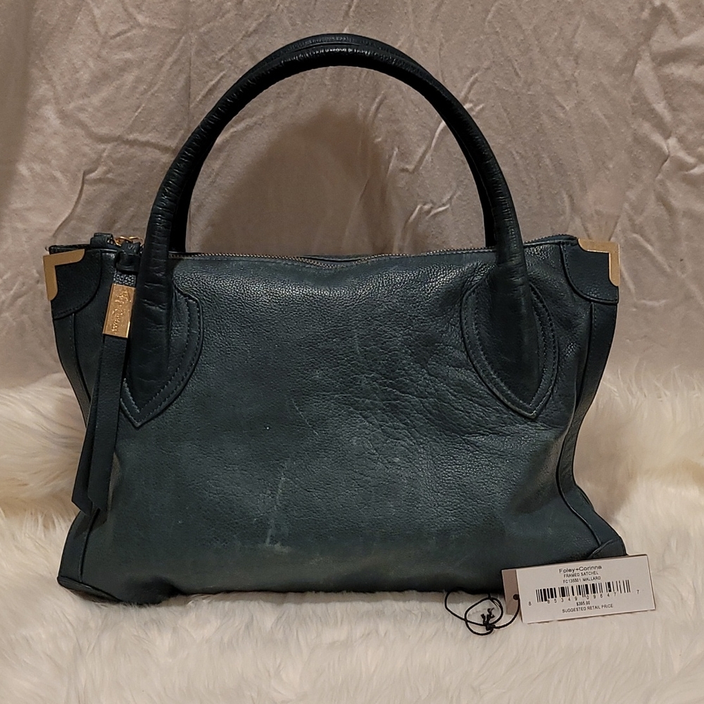 Foley & Corrina Teal handbag